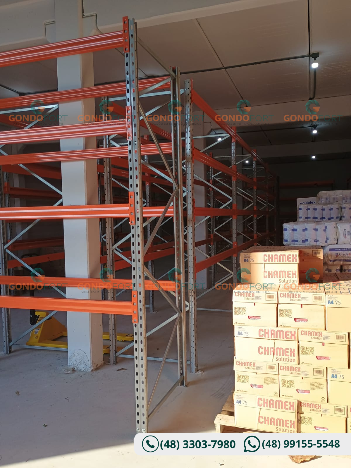 Montagem | Porta Pallet